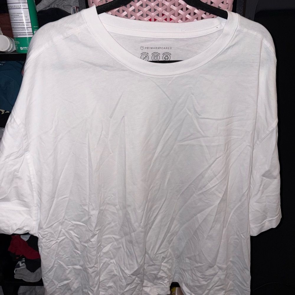 Primark White Short Sleeve Tee (worn maybe once)